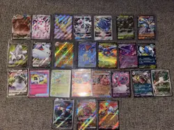 53 Pokemon Card Lot - V,V-Max,EX,Full Arts - Image 2