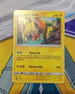 Tapu Koko SM30 Promo Holo Pokemon Card Pokemon Trading Card Game TCG NM - Image 1