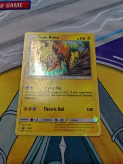 Tapu Koko SM30 Promo Holo Pokemon Card Pokemon Trading Card Game TCG NM - Image 2