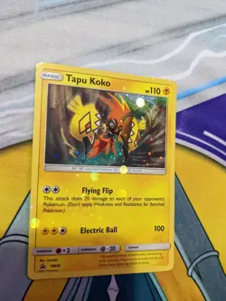 Tapu Koko SM30 Promo Holo Pokemon Card Pokemon Trading Card Game TCG NM - Image 4
