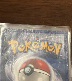 Shining Magikarp 66/64 Neo Revelation Holo Pokemon Card 2000 Poor Damaged - Image 3