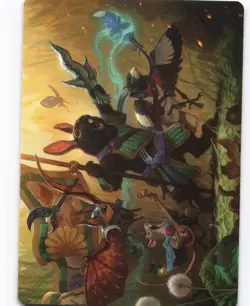 Valley Questcaller Art Card S Art Series: Bloomburrow 4 ASBLB - Image 1