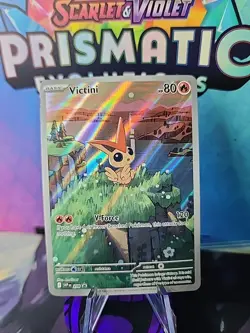 Victini 208 Sv: Scarlet & Violet Black Star Promo Card NM #208 - Image 1