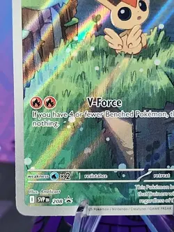 Victini 208 Sv: Scarlet & Violet Black Star Promo Card NM #208 - Image 5