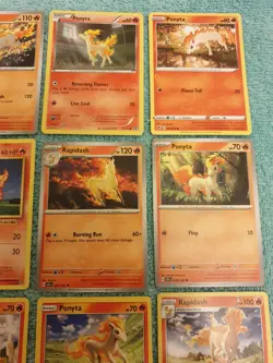 PONYTA & RAPIDASH BUNDLE OF POKEMON CARDS - Image 3