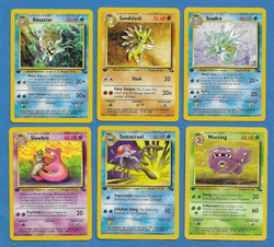 LOT OF 15 DIFF 1999 POKEMON FOSSIL 1ST EDITION UNCOMMON CARDS - NMMT - Image 3
