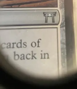 Magic the Gathering Sensei's Divining Top Champions of Kamigawa Regular Card - Image 3