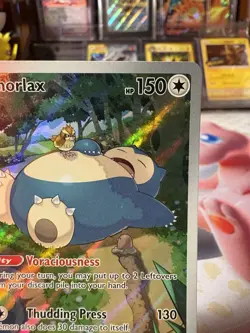 Pokemon TCG Snorlax SVP 051 Scarlet Violet 151 ETB Black Star Promo Card NMT! - Image 3