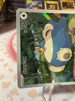 Pokemon TCG Snorlax SVP 051 Scarlet Violet 151 ETB Black Star Promo Card NMT! - Image 5
