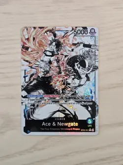 Ace & Newgate ST22 002 Alt Art Leader One Piece Card TCG - Image 1