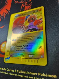 Hitmonchan 81/147 Aquapolis 2002 Reverse Holo E-Series Vintage Pokemon Card TCG - Image 3