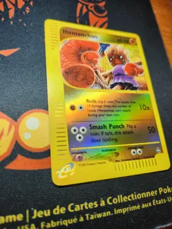 Hitmonchan 81/147 Aquapolis 2002 Reverse Holo E-Series Vintage Pokemon Card TCG - Image 4