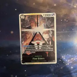 Five Elders OP13-082 SR Carrying on His Will - ONE PIECE Card Game English - Image 2