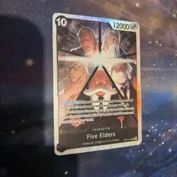 Five Elders OP13-082 SR Carrying on His Will - ONE PIECE Card Game English - Image 3