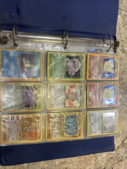 Vintage 1999 Pokemon Cards YOU WILL RECEIVE ALL CARDS SHOWN IN PICTURES ABOVE - Image 1