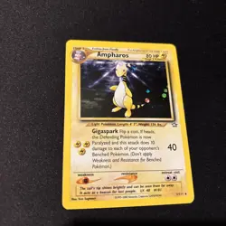 Ampharos - 1/111 (Neo Genesis) - Holo Rare Vintage Pokemon Card - Image 3
