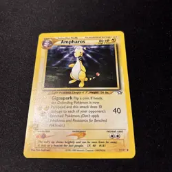 Ampharos - 1/111 (Neo Genesis) - Holo Rare Vintage Pokemon Card - Image 4