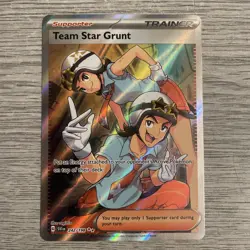 Team Star Grunt 242/198 - Scarlet & Violet Base Set Pokemon Card - Near Mint - Image 1
