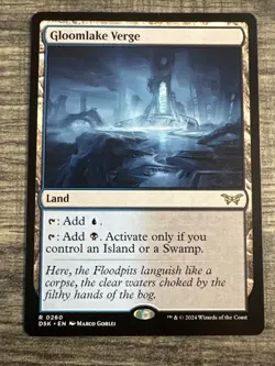 MTG - Gloomlake Verge - Duskmourn House of Horror - Near Mint Rare #260 Non Foil - Image 1