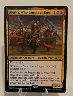Alesha, Who Laughs at Fate MTG Foundations Regular - Image 1