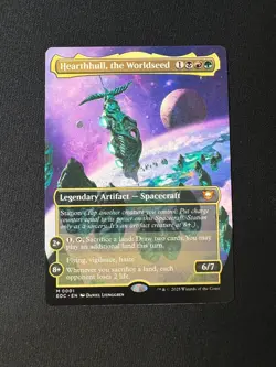 2025 MTG Edge Of Eternities Hearthull, The Worldseed Borderless #1 - Image 1