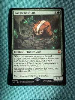 Badgermole Cub Avatar The Last Airbender Foil Fated Firepower Magic The MTG - Image 3
