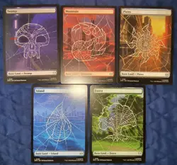 5X PLAY SET, MTG: SPIDER-MAN, , FULL ART, REGULAR FINISH, NM, SPM - Image 1