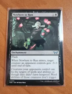 Magic MTG Nowhere to Run DSK 0111 Regular Uncommon - NM condition - Image 1