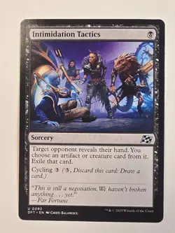 Intimidation Tactics Aetherdrift Regular 0092 - Image 1