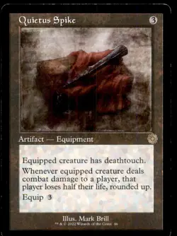 Quietus Spike LP Light Play Brother's War Retro MTG [11449] - Image 1