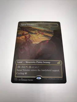Savai Triome Showcase Ikoria: Lair of Behemoths MTG Magic The Gathering MINT - Image 1