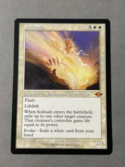 Solitude Retro Frame MTG Modern Horizons 3 timeshift NM - Image 1