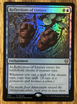MTG Kaldheim, Reflections of Littjara - Foil Promo - Image 1