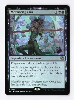Mornsong Aria (Foil) 0111 (R) MTG Lorwyn Eclipsed (ECL) - Image 1