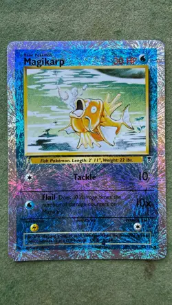 2002 MAGIKARP 52/110 LEGENDARY COLLECTION REVERSE HOLO POKEMON TCG MP - Image 1