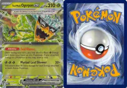 Teal Mask Ogerpon ex 012/131 Prismatic Evolutions Pokemon Reverse Holo NM - Image 3