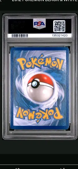 2012 Pokemon Charizard #20 Holo Boundaries Crossed Black And White PSA 7 - Image 2