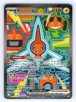 2025 Pokemon Rotom ex #126/094 Full Art Ultra Rare - NM 💎 - Image 1