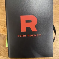 Team Rocket Binder with pokemon Cards - Image 1