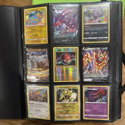 Team Rocket Binder with pokemon Cards - Image 2