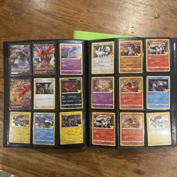 Team Rocket Binder with pokemon Cards - Image 3