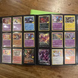 Team Rocket Binder with pokemon Cards - Image 5