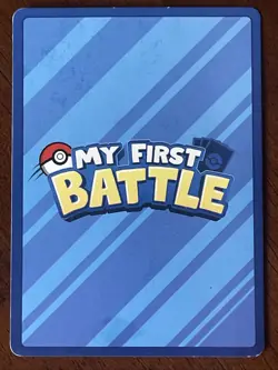 Pokemon Pikachu TCG Blue Border My First Battle Exclusive Stamp Promo - Image 2