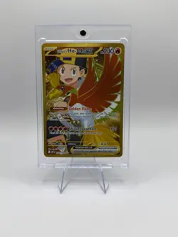 Pokemon Ethan's Ho-Oh EX 239/182 Hyper Rare Holo Sv10 Destined Rivals Full Art - Image 1