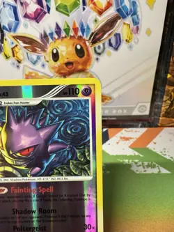 Gengar (Reverse Holo) - 18/100 - Pokemon Stormfront - LP-MP Condition - Image 3