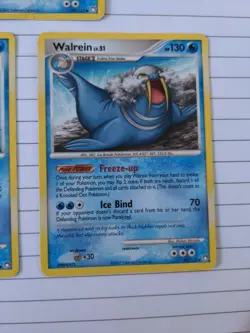 Spheal, Sealeo, Walrein, Diamond & Pearl Mysterious Treasures Pokemon TCG Set - Image 4