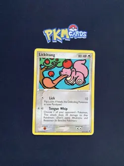 Pokemon TCG Lickitung Firered & Leafgreen 37/112 Regular MP. - Image 1