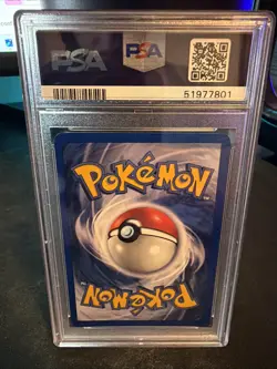 2000 Pokemon Rocket Dark Dragonite - Holo 1st Edition PSA 8 - Image 3