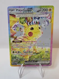 Pokemon TCG Pikachu EX 238/191 NEAR MINT (UNGRADED) Surging Sparks Ultra Rare - Image 1