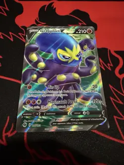 Grapploct V - 072/073 - Full Art Ultra Rare NM, English Pokemon Champion's Path - Image 1